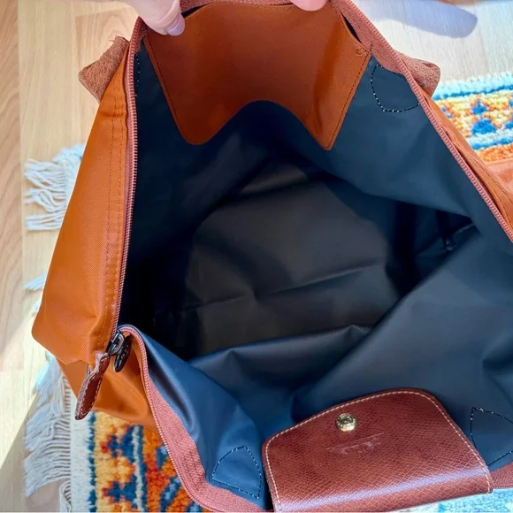 Longchamp Le Pliage M Tote Burnt Orange - Picture 9 of 9